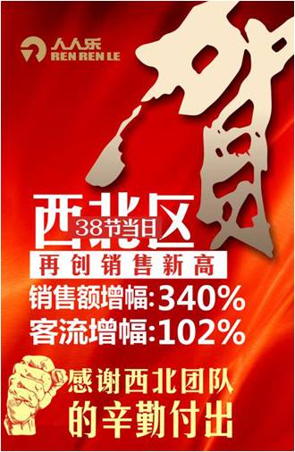人人樂“西北狼”在“女王節(jié)”創(chuàng)新營銷，驅動銷售暴漲